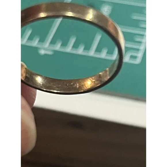 Vintage 10K Gold Seed Pearl Garnet Cluster Ring Victorian Style - Picture 4 of 10